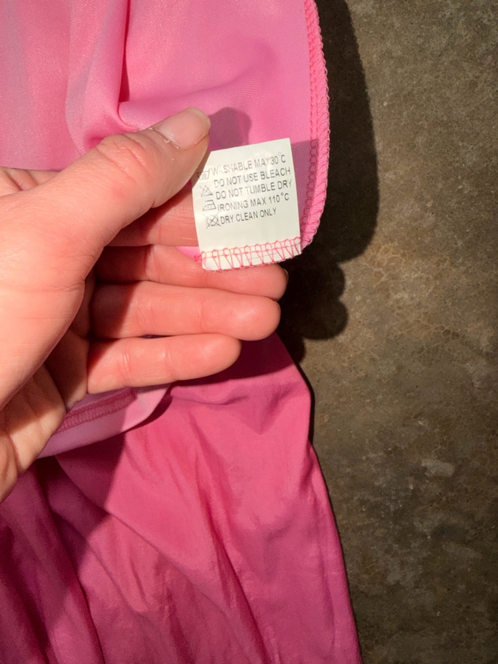 Lioness Hot Pink Maxi Dress Size 10 Plunge Neck Slit Vacation Dress - Picture 12 of 12
